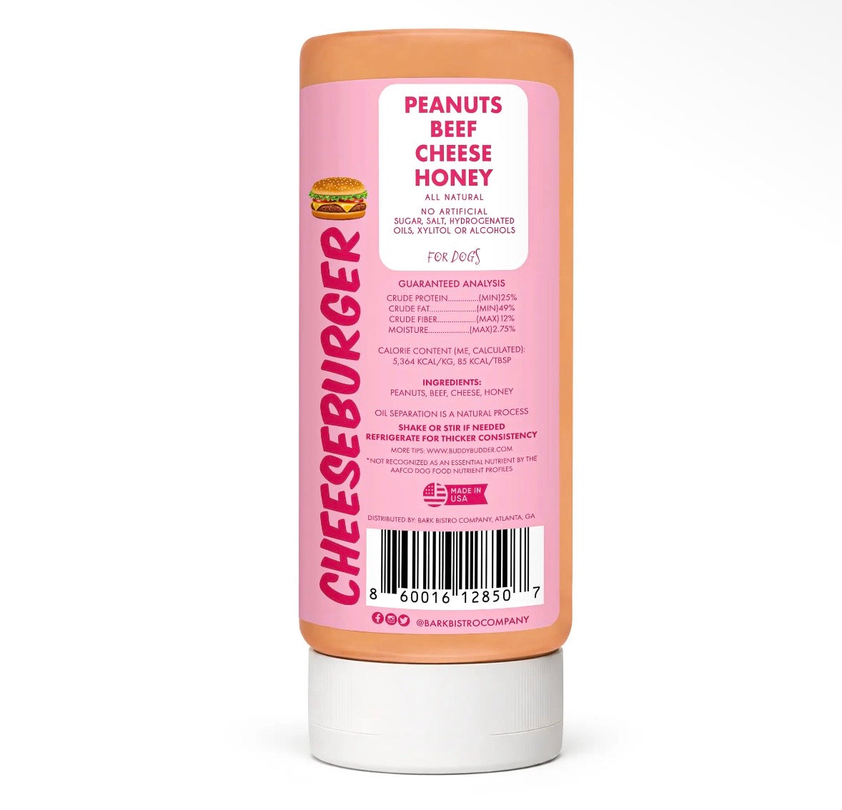 Buddy Budder® Cheeseburger Squeeze