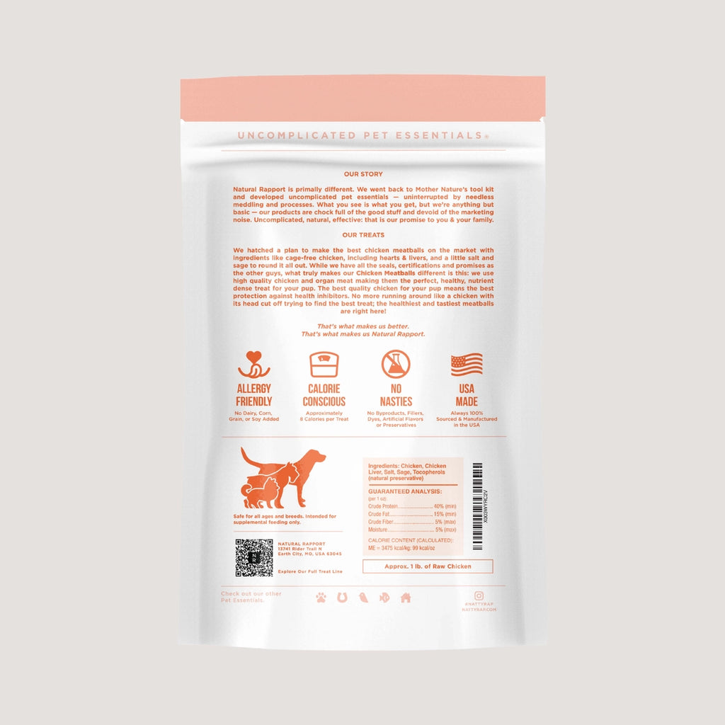 The Only Freeze Dried Chicken Meatballs Dogs Need