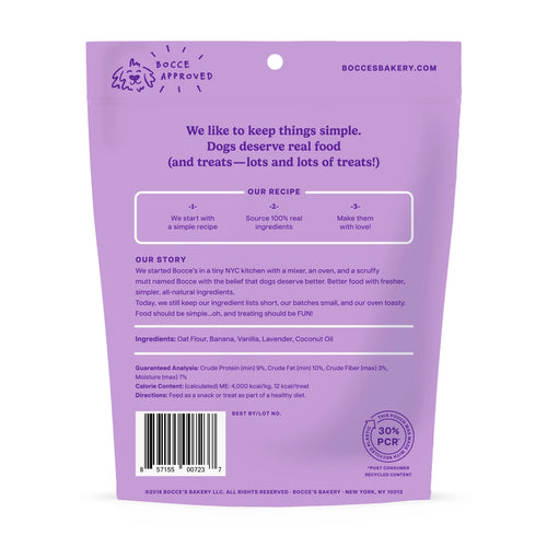 Bocce's Bakery Bedtime Tea Biscuits Dog Treats